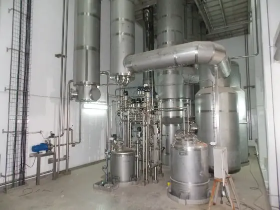 Montaje planta de lácteos El Trébol.